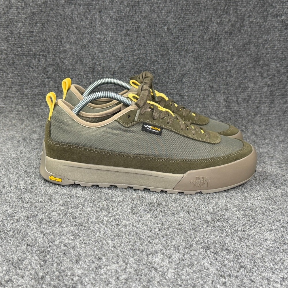 The North Face Clyffe Shoes Men 9 OD Green Athletic Hiking Trail Camping Sneaker
